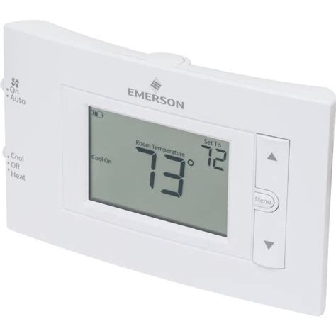 Emerson Single Stage Non Programmable Thermostat Hd Supply