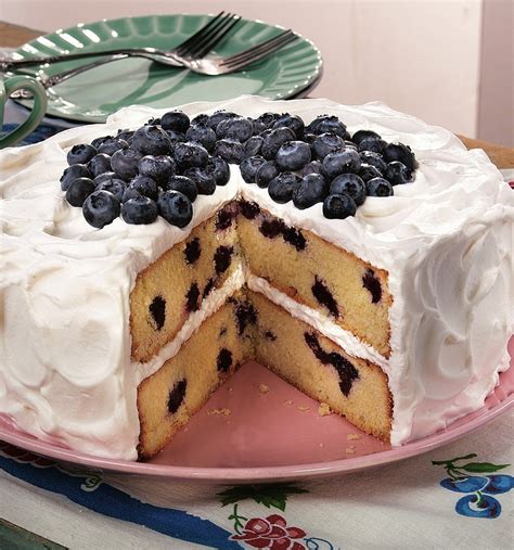 Fresh Blueberry Cake Mygreatrecipes