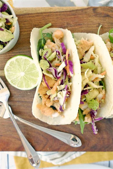 Paleo Fish Tacos And Coleslaw Gf Dairy Free