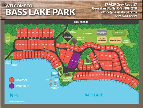 Map Bass Lake Park