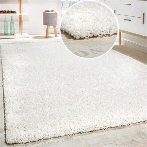 Trendy Design Vloerkleed Shaggy Tapijt Crème 300 X 400 Cm Bol