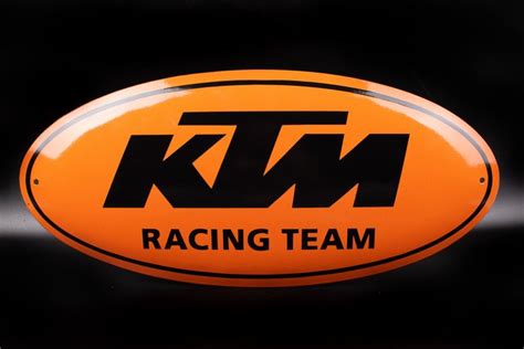 Sign Xl Ktm Racing Team Emblem 630mm Ktm Catawiki