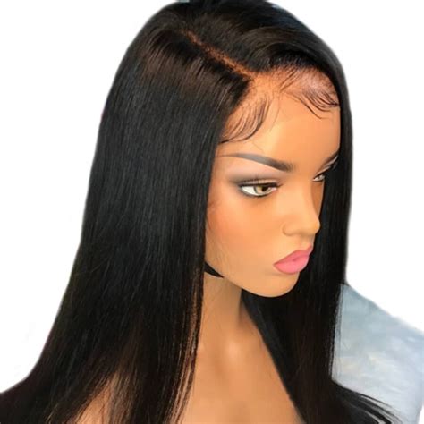 Shd 13x6 Lace Front Wig Straight Lace Front Human Hair Wigs With Baby