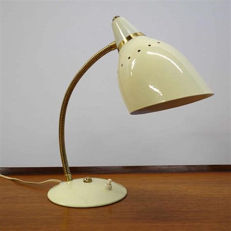 Insten led desk lamp with wireless charger, gooseneck dimmable light, white. 1950s adjustable gooseneck desk lamp - Mark Parrish Mid ...
