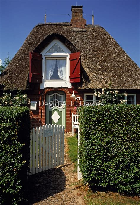 Holiday Cottage Föhr Germany By David A L Davies Redbubble