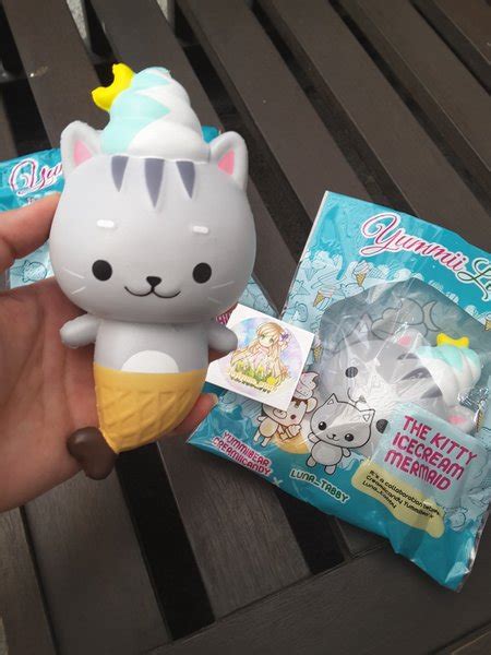 Jual Squishy Creamiicandy Yummii Luna Tabby Cat Kucing Punimaru Japan