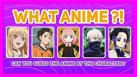 can you guess what anime these 40 characters came from anime quiz xanimexoasisx youtube