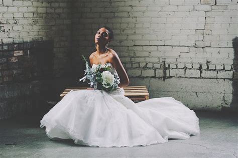 A Cool Toned Winter Editorial Shoot By D Albrecht Photography Bride