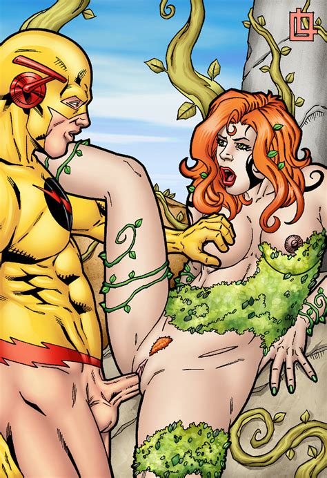 Poison Ivy Gets Banged By Reverse Flash By Leandrocomics