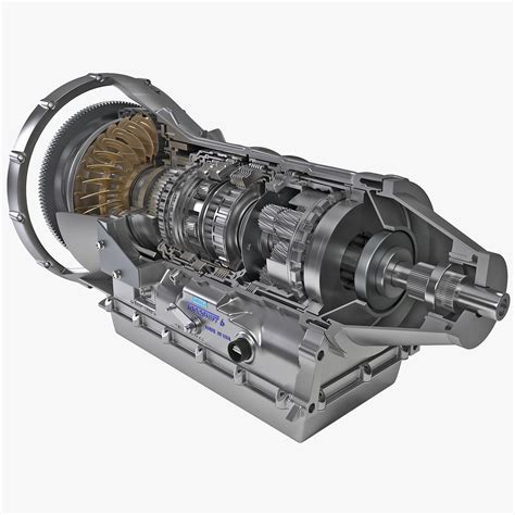 3d Model Of Automatic Transmission