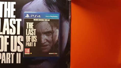The Last Of Us Part 2 Reversible Cover Art Unboxing Youtube