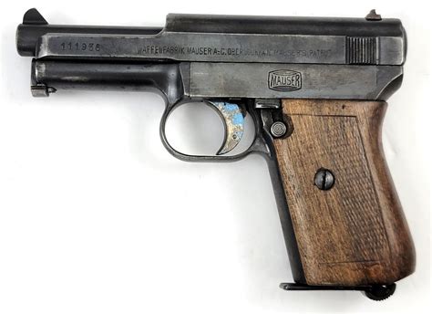 German Mauser 1914 765mm Pistol Warpath