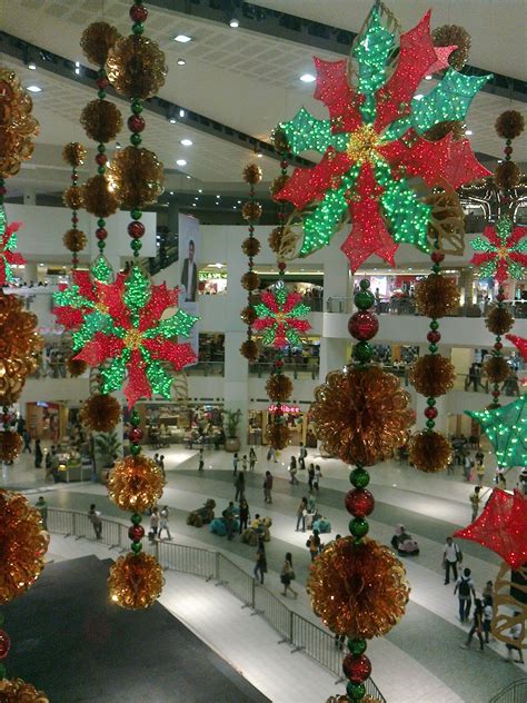 Scant Christmas Decorations In Shopping Malls Filipino Sojourner