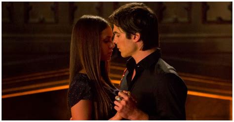 The Hidden Reference In Damon And Elenas Kiss In Vampire Diaries