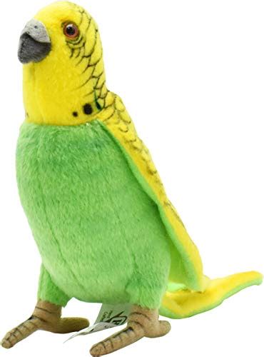 Hansa Plush Parakeet Yellowgreen