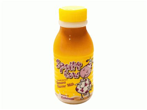 Spoilt Cow 500ml Banana Flavour Milk Milk Delivery Chester Milk Man