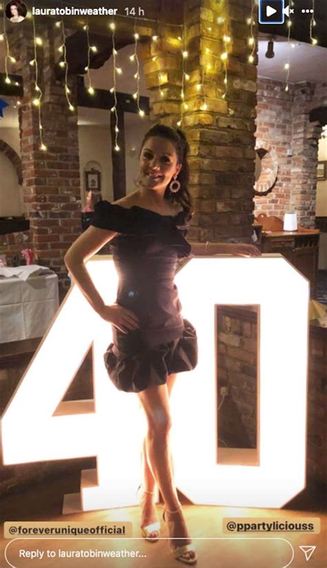 Gmbs Laura Tobin Turns Heads With Leggy Display For Her Birthday As