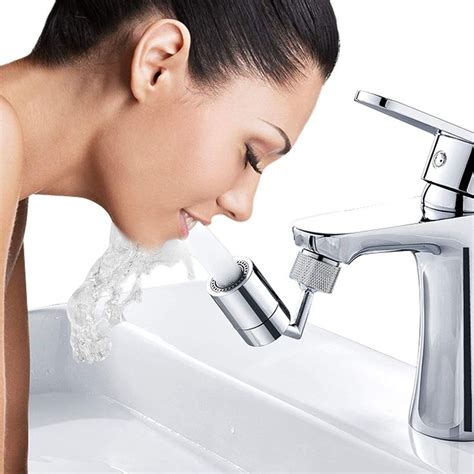 Waternymph Faucet Aerator 720 Degree Angle Rotate And Swivel Dual