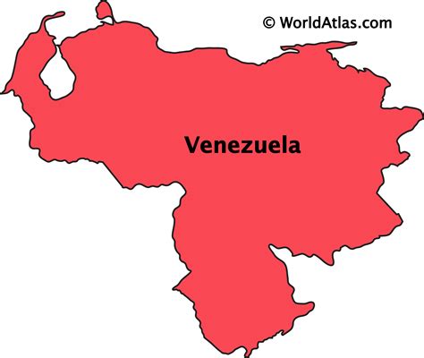 Venezuela Maps And Facts World Atlas