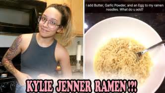 how to kylie jenner ramen noodles cookin w jaz youtube