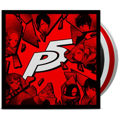 Iam8bit Persona 5 Vinyl Soundtrack The Essential Edition 4xlp Iam8bit
