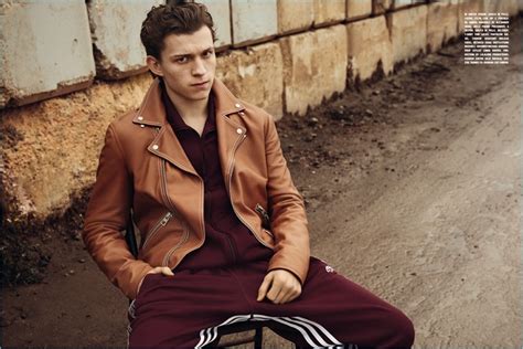 Homecoming, they made their debut on each other's. Tom Holland Goes Sporty for L'Uomo Vogue