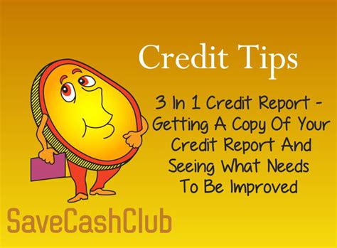 3 In 1 Credit Report Getting A Copy Of Your Credit Report And Seeing