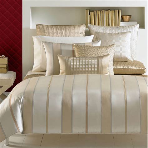 Cooling cotton fabric pcm cooling microcapsules description: Hotel Collection Regal Stripe Full/Queen Duvet Set ...