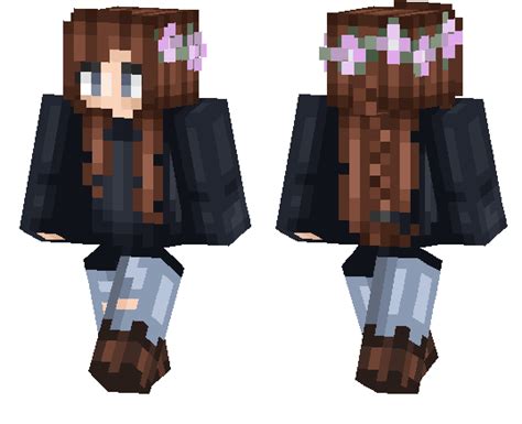 Brunette Girl Skin Best Mods Textures And Maps For Minecraft Pe And