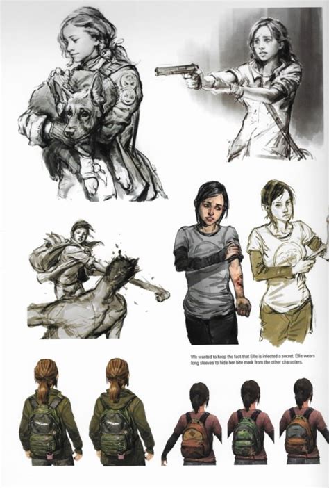 Video Games Girls Play To Ellies Concept Artwork From The Art Of The