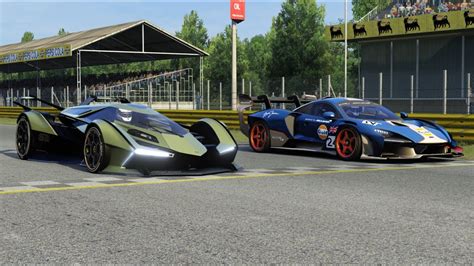 Lamborghini V12 Vision Gt Vs Mclaren Senna Gtr Lm At Monza Full Course