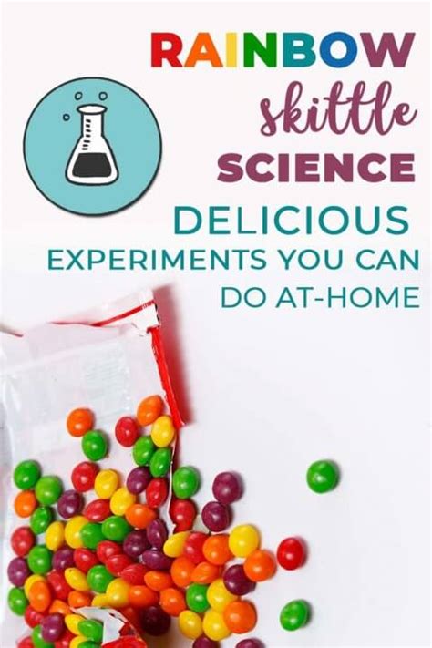 Skittles Rainbow Experiment At Home Science Parties With A Cause