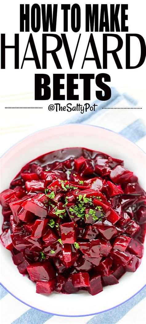 How To Make Harvard Beets The Salty Pot Beet Recipes Cooked Beets