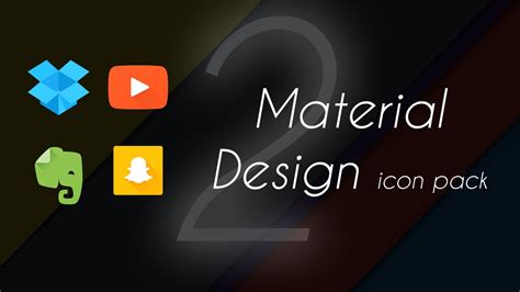 Material Design Icon Pack Part 2 For Windows Youtube