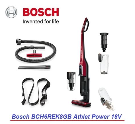 Bosch Athlet 18v Cordless Stick Vacuum