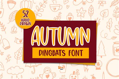 Autumn Dingbats Font
