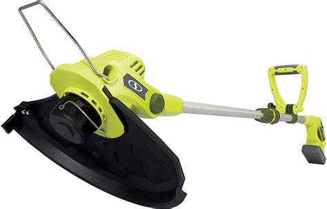 Sun Joe 24v Sb10 Lte Cordless Sharperblade Stringless Lawn Trimmer 24