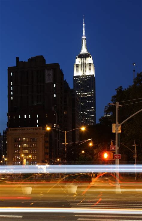 Panoramio Photo Of New York Empire State Building At Night