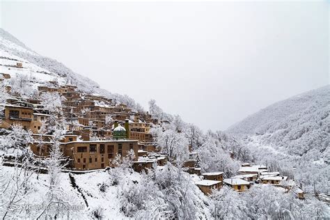 Photos Iran’s Historic City Of Masuleh Turns White By Heavy Snow
