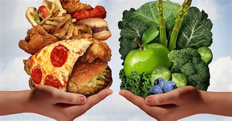 Healthy Food Vs Junk Food