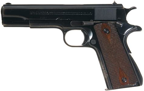 Desirable Early Production Colt Government Model 45 Semi Automatic