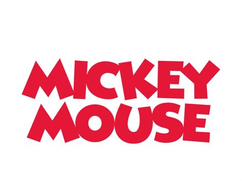 Disney Mickey Mouse Logo Mickey Mouse Logo Digital Ar