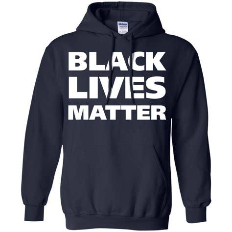 Black Live Matter Pullover Hoodie 8 Oz Tee Support