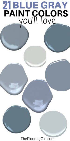 Maybe you would like to learn more about one of these? Best Blue Gray Paint Colors (21 stylish dusty blues) | The ...