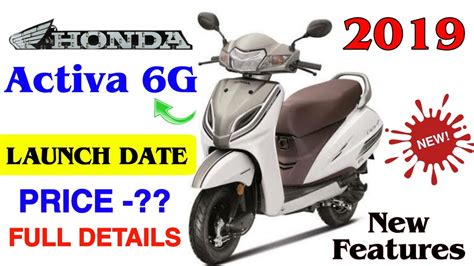 Please check with your nearby honda dealer. Honda Activa 6G Price Specifications: Top 5 Features Of ...