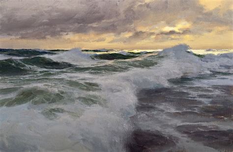 Donald Demers Surf Painting Marine Painting Water Painting Seascape