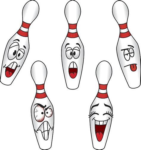 Cartoon Bowling Pin Clip Art Clip Art Library