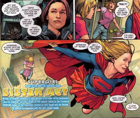 Supergirl Comic Box Commentary Tv Guide Article And Comic