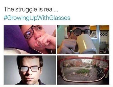 Growing Up With Glasses 16 Pics Funny Glasses Really Funny Memes