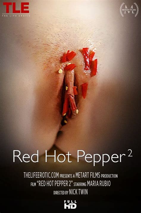 Thelifeerotic Com Maria Rubio Red Hot Pepper Masturbation Solo P